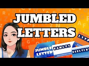 JUMBLED LETTERS