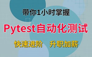 金九银十，掌握这套pytest自动化测试教程，实现技术进阶、升职加薪！测试人员请务必看完！！