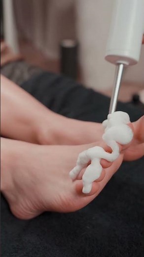 Satisfying Foaming Foot SPA & ASMR Treatment! 🦶✨ #footspa #asmr