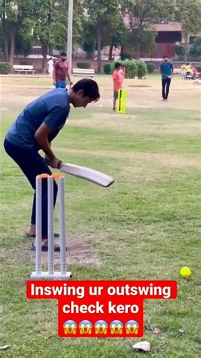 Air Swing Bowling In Tennis ball || #cricket #bowling #shorts