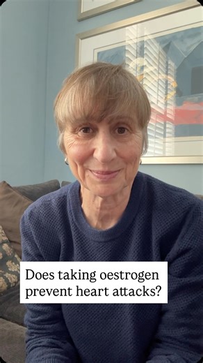 Professor Susan Davis on Instagram: "Recently, it has been said that oestrogen reduces heart attacks by 25 to 50% - is this true? Watch my 2025 Paul Dudley White Lecture to find out (link in bio). #HRT #HeartDisease #HeartAttacks #Menopause #MHT"
