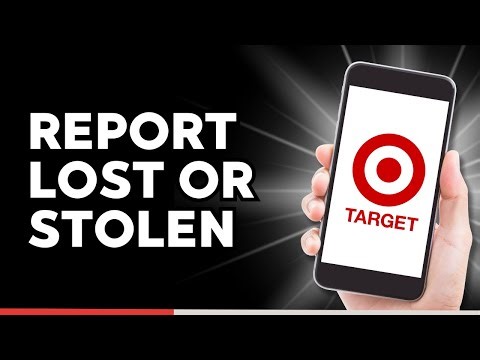 How to Report Lost or Stolen Target REDcard