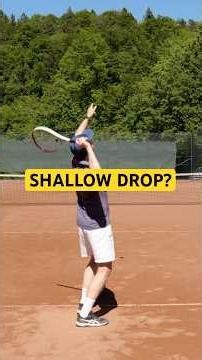 Fix a Shallow Racket Drop on Serve