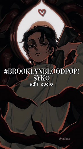 Christmas-themed Anime Edit with Brooklyn Bloodpop Audio
