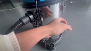 Shop Vacuum Cleaner, 8 Gallon Wet/Dry Vac 4.0 Peak HP, High-Capacity Stainless Steel Tank