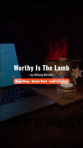 ✨ Worthy Is The Lamb – Hillsong Worship | 2000s Worship Anthem Sing Along | Learn English with Songs
