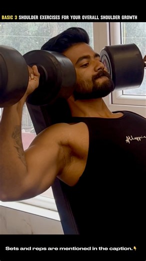 Top 3 shoulder workouts.