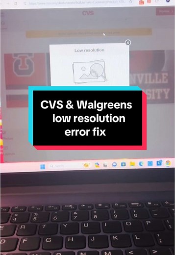 Avoid Low Resolution Issues with CVS and Walgreens Uploads