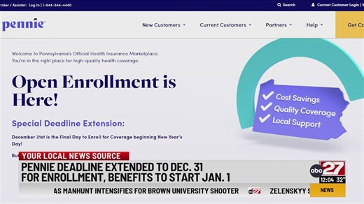 Pennie enrollment deadline extended