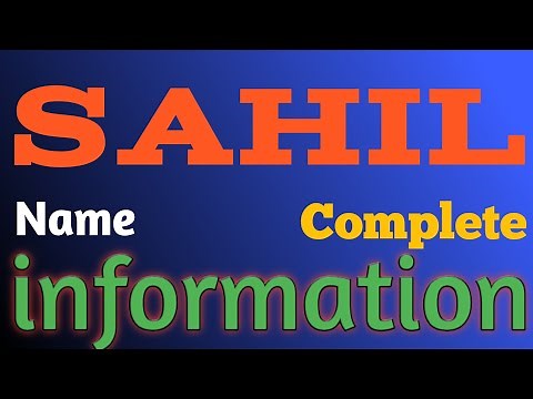 Sahil Name Meaning | Sahil Name Full Details | Sahil Naam Ki Rashi | The Secret of Name