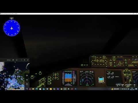 着陸編 ANA215 東京（羽田空港） パリParis（シャルルドゴール国際空港） バーチャルトラベル コクピット 飛行機 フライトシミュレーター ＃MSFS2024