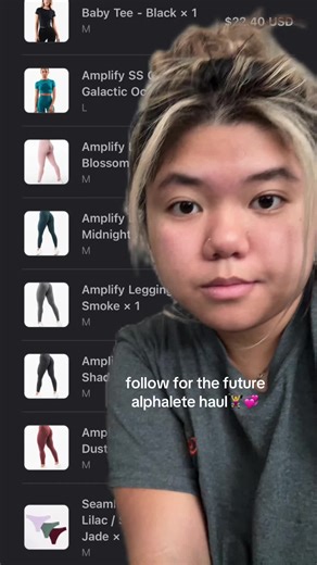 Alphalete Code Haul: Goodbye Amplify Gear