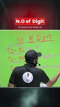 Number of Digits Short Trick | Calculate Number of Digits in Seconds | Maths | #khansir
