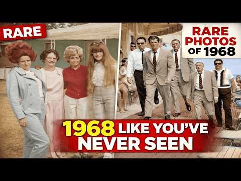 20 Rare Historical Photos From the Vibrant World of 1968 | American History Facts