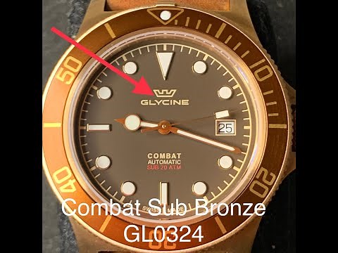 Glycine Combat Sub Bronze GL0324 REVIEW (The Best Affordable Tudor BB58 Bronze Alternative)