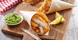 Fish and chip cones - Netmums