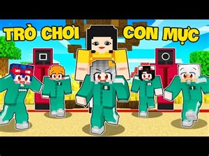 Sammy Thử Thách 24H Thoát Khỏi TRÒ CHƠI CON MỰC: Đèn Xanh Đèn Đỏ Trong Minecraft