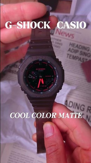 지샥 가시오크 역대급 디자인 등장! GA-2100K-5A 실물 보고 가세요 #카시오 #watch #지샥 #시계추천 #casio