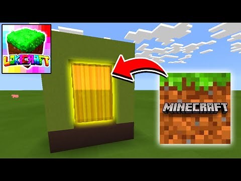LOKICRAFT - How To Make A PORTAL To Minecraft PE