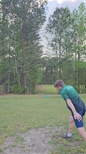 Just a couple feet left! Close to a skip ace! #discgolf #sports #ace