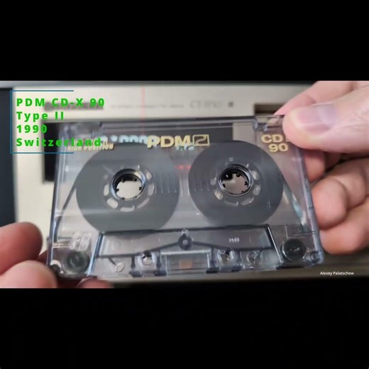 PDM CD X 90 Type II Switzerland 1990 #audiocassettes #audiokassetten #pdm #retro #analogtape