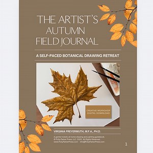 Autumn Botanical Drawing Retreat: Self-paced Art Journal (digital Download) - Etsy