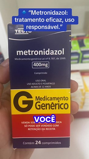 Metronidazol: Uso e Eficácia na Saúde