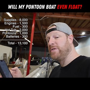 5.1K views · 39 reactions | WILL MY DIY PONTOON EVEN FLOAT?? 樂 Building My Dream Yacht From Scratch Part 3 | B is for Build | Facebook