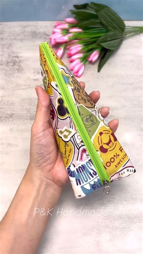 61K views · 968 reactions | Sewing Ideas✅Diy Zipper Pouch❣️#reels #diy #sewing #pouch #handmade #diyideas #sewingprojects #crafts | P&K Handmade | Facebook