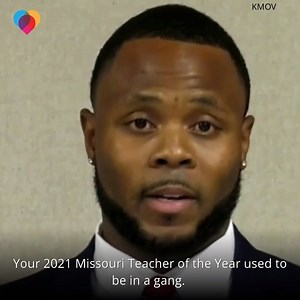 845K views · 1.8K reactions | This beloved teacher went from gang member – to Missouri's Teacher of the Year. #ShareTheLove https://cbsn.ws/2VUmaau | The Uplift | Facebook