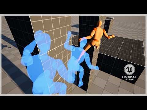 UE5.71 GASP Mover - Blueprints For Horizontal Wall Dash