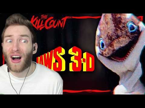 THEY MADE IT SO MUCH WORSE! Reacting to "Jaws 3D & Jaws 4" Kill Count