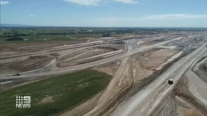 74K views · 535 reactions | Western Sydney residents got to see the progress of construction of their new airport at Badgerys Creek. #9News | Nightly at 6.00pm | 9 News Sydney | Facebook