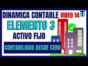 Dinámica Contable de *ACTIVOS FIJOS* | CONTABILIDAD DESDE CERO (( VIDEO 14))