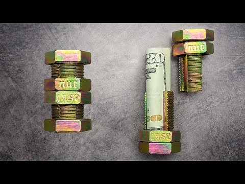 Hanayama cast nutcase puzzle, solution. Puzzle or gift box with secret?