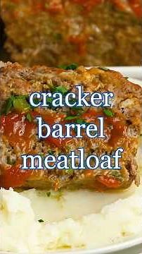 Cracker Barrel Meatloaf | Kitchen Fun With My 3 Sons