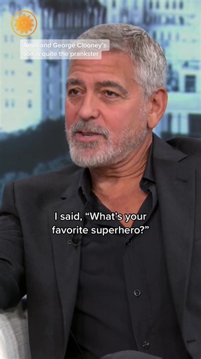 George Clooney says his son Alexander’s favorite superhero is Batman — but not the version he portrayed. #georgeclooney #batman #superhero #cbsmornings
