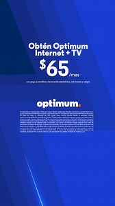 Obtén rápido y confiable Optimum Internet streaming TV a un gran precio, desde solo $65/mes. | Optimum