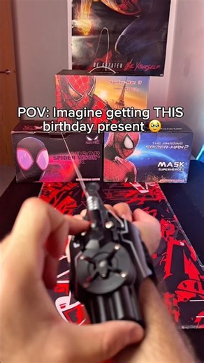 It’s the world’s MOST realistic Miles Morales Mask!?! 😭🕷️🤟 #spiderman #peterparker #milesmorales
