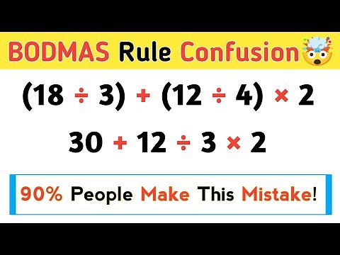 Only 10% Solve These BODMAS Questions Correctly! 🔥 | Math Problem Tricks