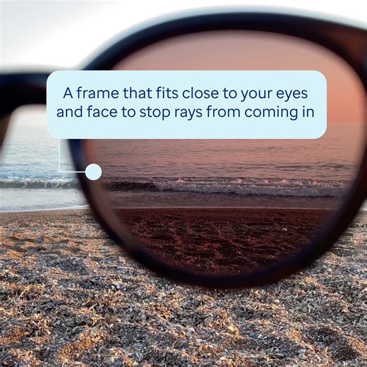 11K views · 71 reactions | Sunglasses are more than a fashion accessory. They’re actually an important tool for protecting your eyes from UV rays. https://uhc.care/ysmnjn | UnitedHealthcare | Facebook