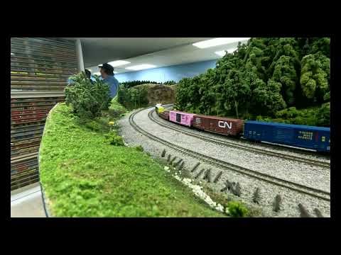Railfanning Todd Treaster's N Scale Empire