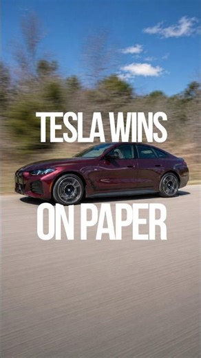 Tesla wins the internet, BMW wins the road