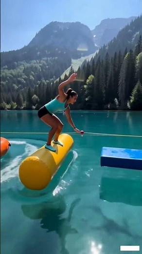 Insane Quick Feet On The Hardest Water Obstacles! 🏆🔥 #shorts #watersports