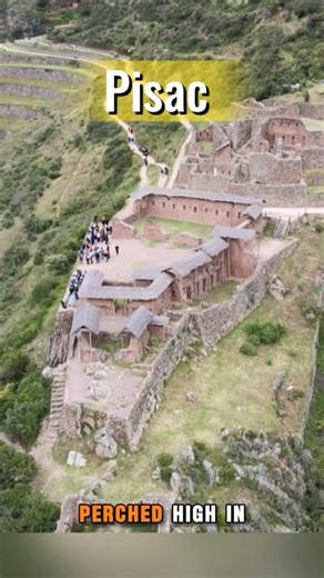 Pisac, in the Sacred Valley of Peru, is an impressive Inca site featuring agricultural terraces, ceremonial plazas, and finely crafted stone structures, strategically built on a hilltop overlooking the valley below... #fblifestyle | We Love Ancient Aliens