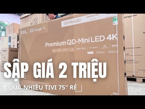 75-inch TVs on SALE for Tet 2026 – TCL 75C7K Mini LED Reduced by Up to 2 Million VND (Limited Qua...