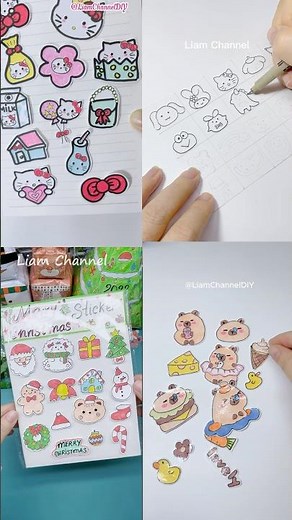 4 cách làm sticker siêu dễ/ Liam Channel