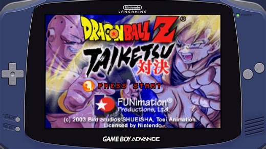 【Dragon Ball Z - Taiketsu 七龙珠Z 对决】GBA 怀旧掌机经典游戏永久高清收藏版【超清60帧】