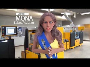 Labtech - New Amazing LOBOT the Color Matcher Machine | Robot MONA