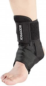 Bodyprox Ankle Brace for Women and Men, Lace Up Ankle Support Brace Stabilizer For Sprained Ankle (X-Small)